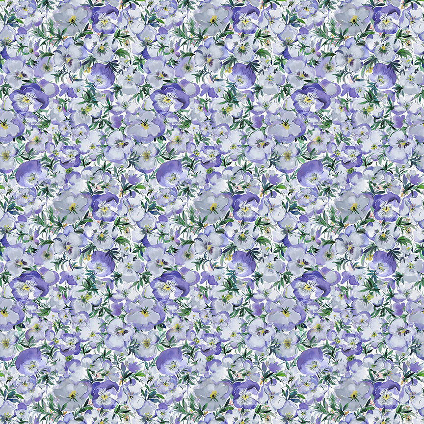 Violeta - Perfect Pansies - Periwinkle