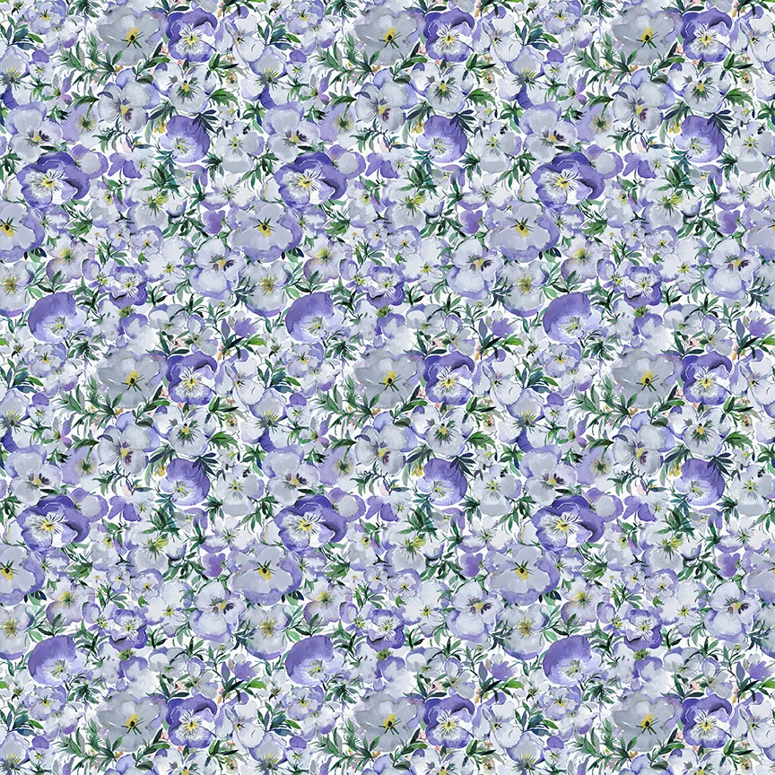 Violeta - Perfect Pansies - Periwinkle