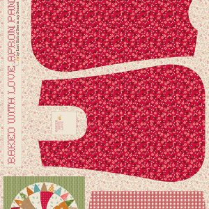 Baked With Love by Lori Holt - Home Dec Apron Panel #1