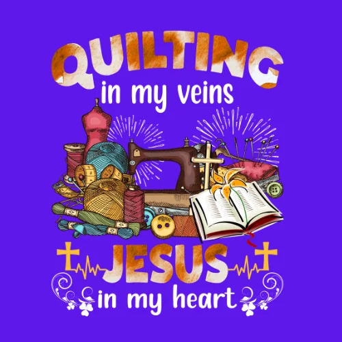 Quilting in my veins T-Shirt
