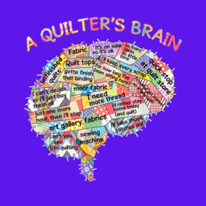 Quilter's Brain T-Shirt