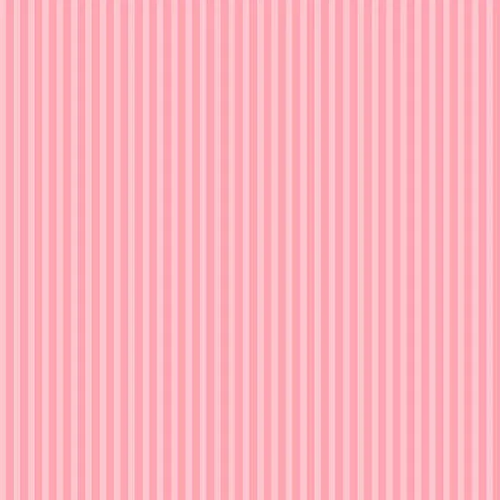 Simply Stripe by Andover Fabrics - Soft Pink