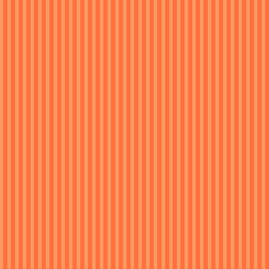 Simply Stripe by Andover Fabrics - Carrot