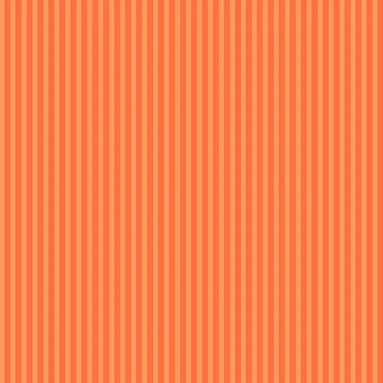 Simply Stripe by Andover Fabrics - Carrot