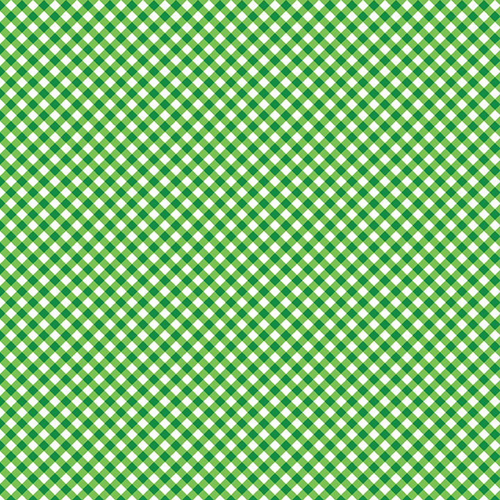Sweet Gingham - Lime