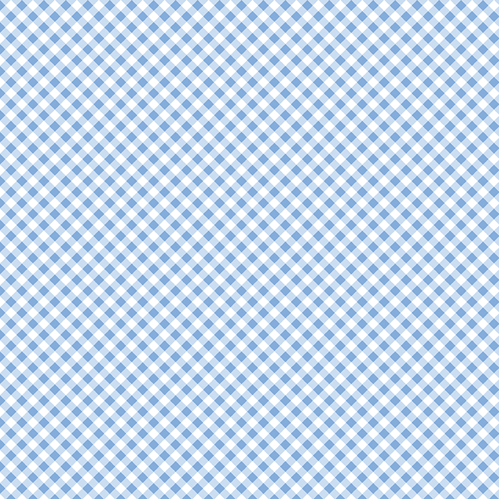 Sweet Gingham - Sky