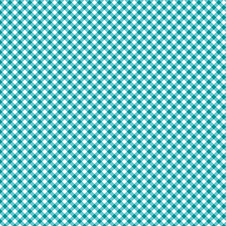 Sweet Gingham - Turquoise