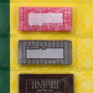 Sew In Embroidered Labels Handmade