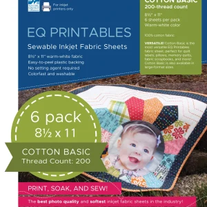 EQ Printables Inkjet Fabric Sheets