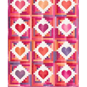 Quilty Cabins Quilt Pattern