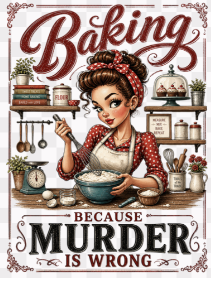Baking Murder is Wrong T-Shirt