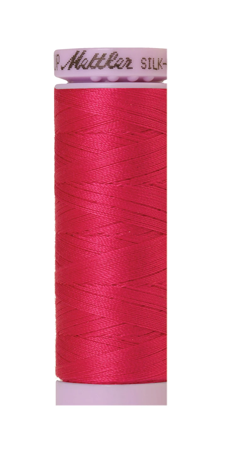 Silk-Finish 50wt Solid Cotton Thread 164yd:150M Fuschia Silk-Finish 50wt Solid Cotton Thread 164yd/150M Fuschia