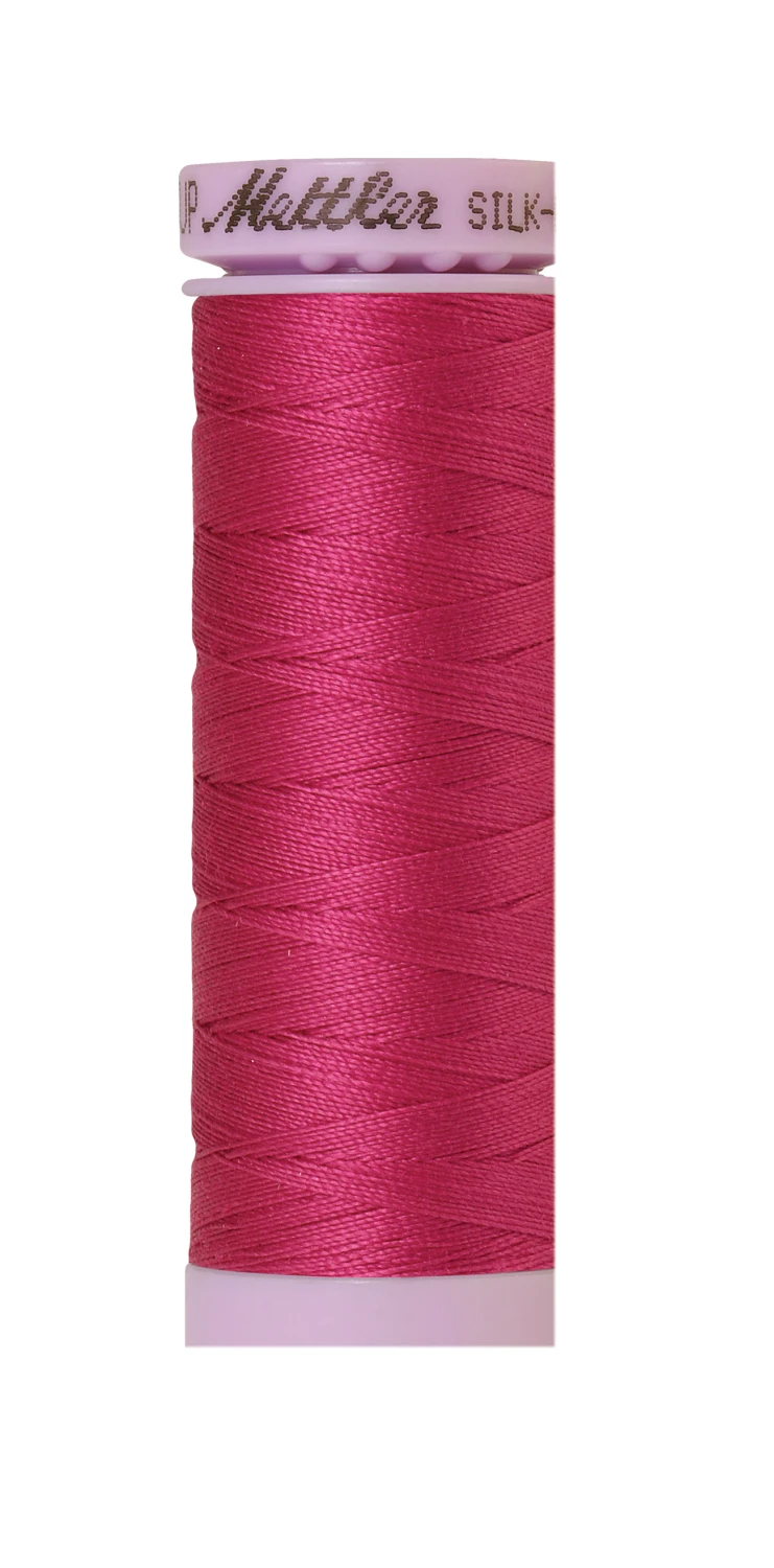 Silk-Finish 50wt Solid Cotton Thread 164yd:150M Peony Silk-Finish 50wt Solid Cotton Thread 164yd/150M Peony