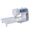Janome 5300QDC lightweight travel machine with extension table on display near Wake Forest, NC.