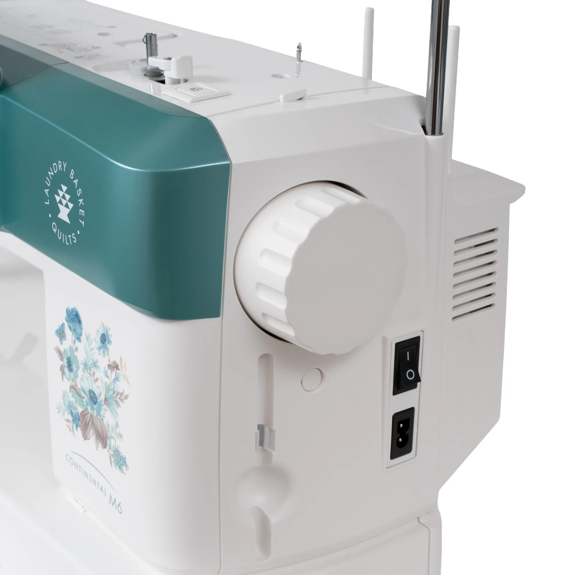 Janome Continental M6 high-speed 1300 SPM free motion quilting stitch test available for Triangle area pick-up.