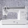 Janome Heavy Duty 9 V3 high speed straight stitch sewing machine on display in the showroom at The Broken Needle in Bunn, NC.