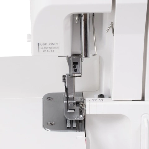 Janome SewSwitch 30 digital menu graphics showing 30 built-in stitches and sensor buttonholes serving Wilmington and Coastal NC.