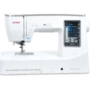 Janome Skyline 8 sewing and quilting machine on display inside the showroom of The Broken Needle in Bunn, NC.