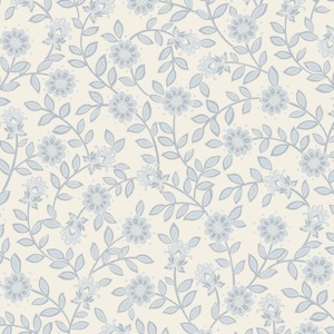 Benartex Backings & Basics Field Floral Denim 108