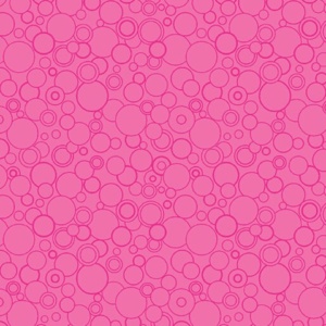 Benartex Cat's Meow Circling Around Fuchsia 108