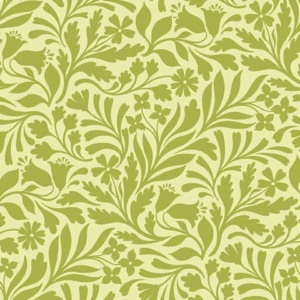 Benartex Garden Dalliance Shadowleaf Grass 108