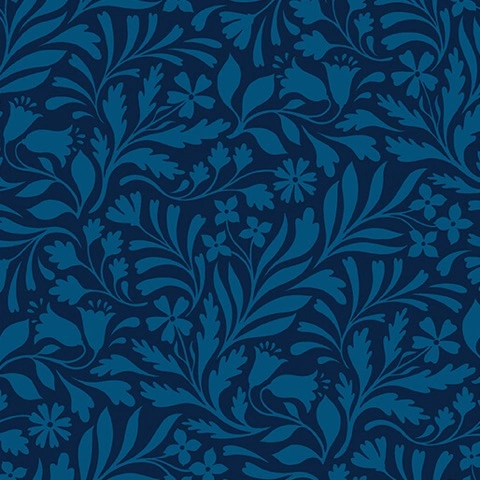 Benartex Garden Dalliance Shadowleaf Indigo 108" Wide Back available at The Broken Needle in Bunn, proudly serving quilters and sewists across Wake Forest, Raleigh, Cary, Zebulon, and all of North Carolina.
