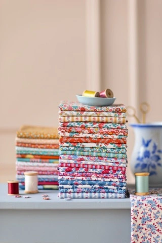 Tilda Village Life Fat Quarter Bundle - Complete 20 Piece Main Collection - Image 3