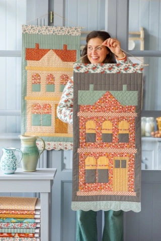 Tilda Village Life Fat Quarter Bundle - Blenders and Extras (14 Prints) - Image 10