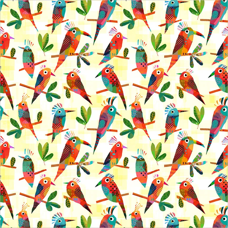 Windham Fabrics Animal Kingdom by Gareth Lucas premium quilting cotton on display at The Broken Needle store serving local North Carolina creators.